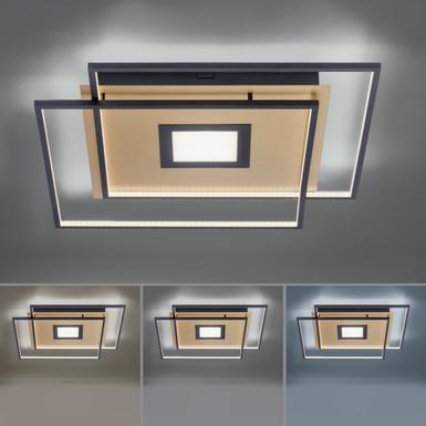 Plafonnier led Neuhaus Q-Amira Noir Métal 8379-18