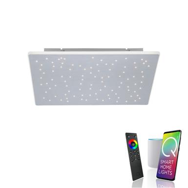 Plafonnier led Neuhaus Q-Nightsky Gris Aluminium 8039-95