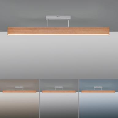 Plafonnier led Neuhaus Q-Timber Beige Métal 6221-79