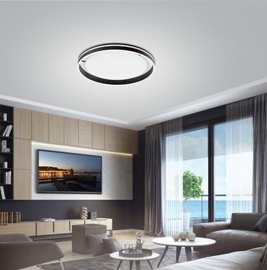 Plafonnier led Neuhaus Q-Vito Gris anthracite Aluminium 8418-13