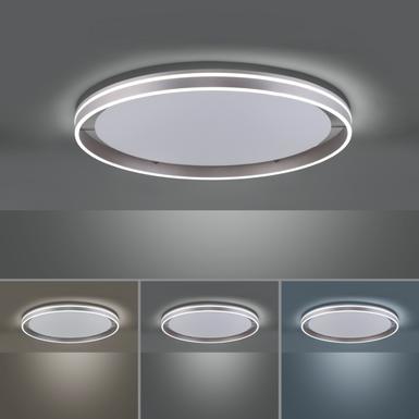 Plafonnier led Neuhaus Q-Vito Gris Aluminium 8418-55