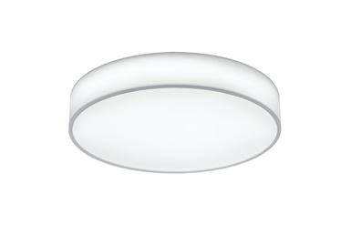 Plafonnier led Trio Lugano Blanc 01 Tissu 621914001