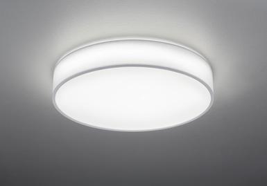 Plafonnier led Trio Lugano Blanc 01 Tissu 621914001