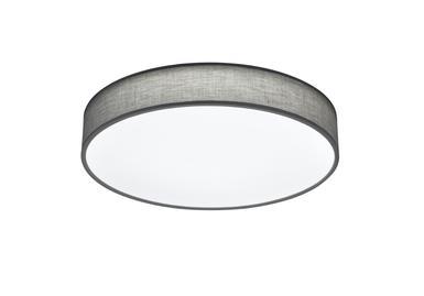 Plafonnier led Trio Lugano Gris Tissu 621914011