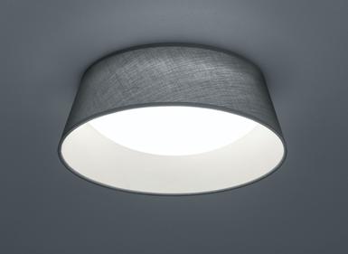 Plafonnier led Trio Ponts Gris Tissu R62871211