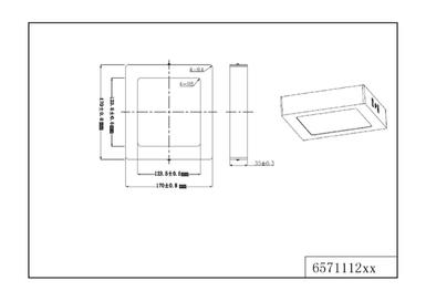 Plafonnier led Trio Zeus Blanc Aluminium 657111201