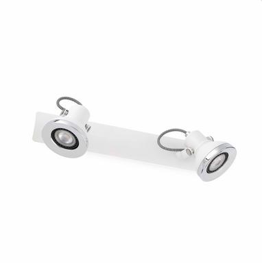 Réglette 2 spots led Faro RING Blanc Métal 40553