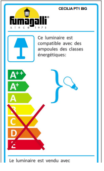 Spot extérieur encastré led Ideal lux Cecelia PT1 BIG Noir résine 120362