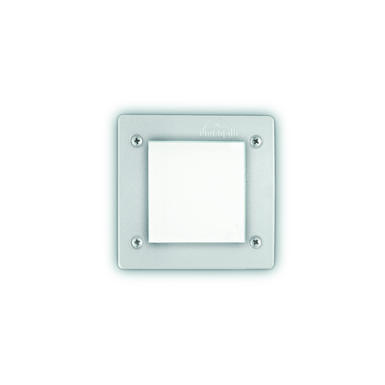 Spot extérieur encastré led Ideal lux Leti Blanc 01 résine 096575