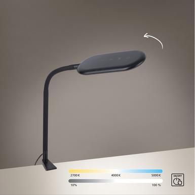 Spot led Leuchten Direkt Kelly Noir Métal 14404-18