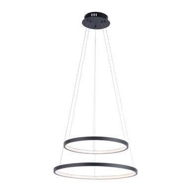 Plafonnier 2 lampes led Leuchten Direkt Tyler Gris Aluminium 15659-55 –  Plafonniers Led chez Luminaires Online