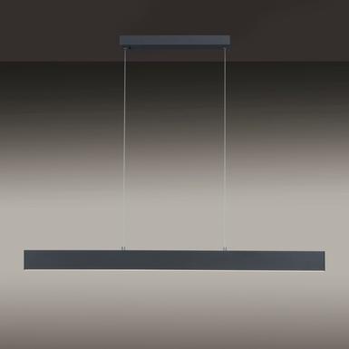 Suspension 2 lampes led Leuchten Direkt Nila Gris anthracite Métal 11548-13