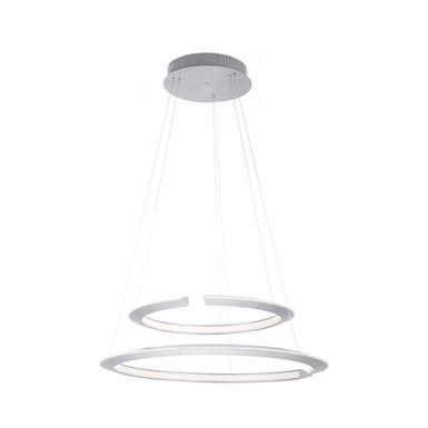 Suspension 2 lampes led Neuhaus Alessa Gris Métal 2491-55