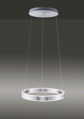 Suspension 2 lampes led Neuhaus Arina Gris Métal 8361-55