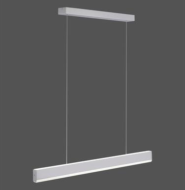 Suspension 2 lampes led Neuhaus Arina Gris Métal - Verre Acrylique 8363-55