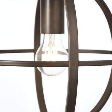 Suspension 3 lampes design Brilliant Basia Noir Métal 99253/46