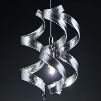 Suspension 3 lampes design Metal Lux Astro Chrome Verre 206.503.15