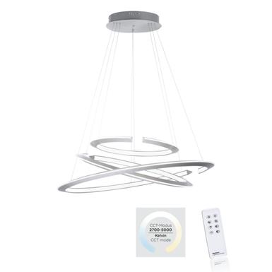 Suspension 3 lampes led Neuhaus Alessa Gris Métal 2493-55