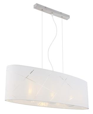 Suspension 3 lumières design Globo Nemmo Gris Métal 15430H2