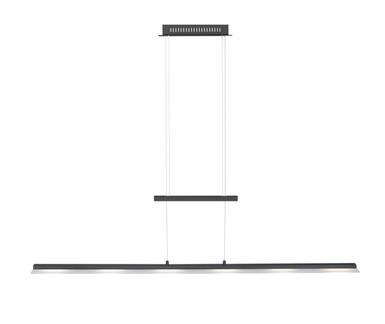 Suspension 6 lampes led Leuchten Direkt Nele Gris anthracite Métal 15880-13