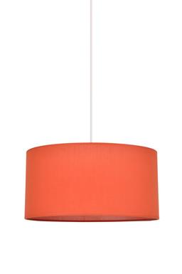 Suspension design Corep Cylindre Orange Tissu 654485