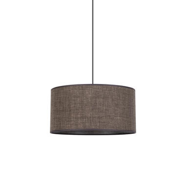 Suspension design Corep Cylindre Marron Tissu 656703