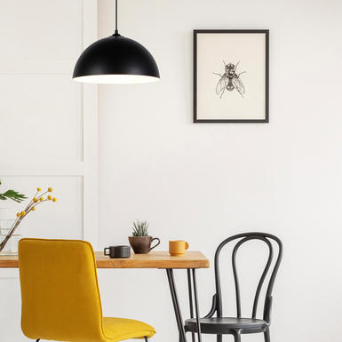 Suspension design Corep Icône Noir Métal 656738