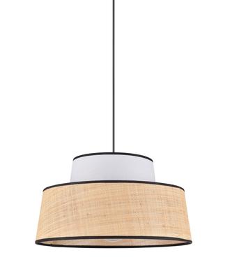 Suspension design Corep Mallorca Blanc Raphia / Métal 654385