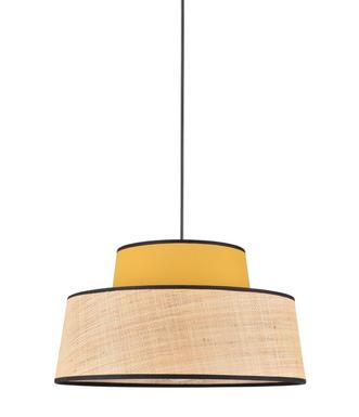 Suspension design Corep Mallorca Jaune Raphia / Métal 654386