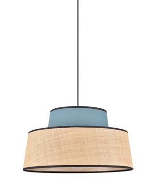 Suspension design Corep Mallorca Bleu Raphia / Métal 654387