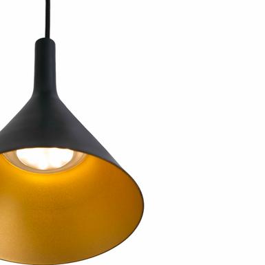 Suspension design Faro Pam Noir Métal 64160