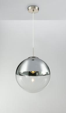 Suspension design Globo Varus Gris Métal 15854