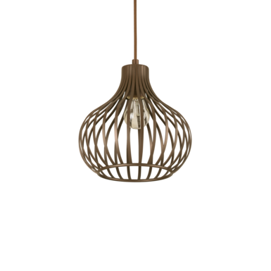 Suspension design Ideal lux Onion Marron Métal 205281