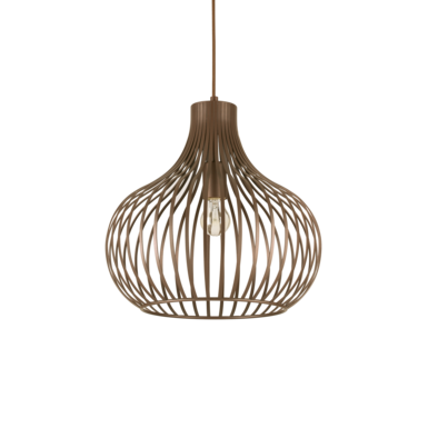 Suspension design Ideal lux Onion Marron Métal 205298