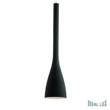 Suspension design Ideal lux Flut Noir Verre 035680