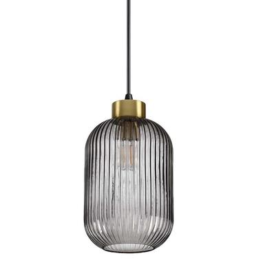 Suspension design Ideal lux Mint Noir Verre 237442