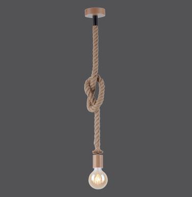 Suspension design Leuchten Direkt Diy Beige Bois 13572-79