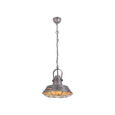 Suspension design Leuchten Direkt Samia Gris Métal 11496-77