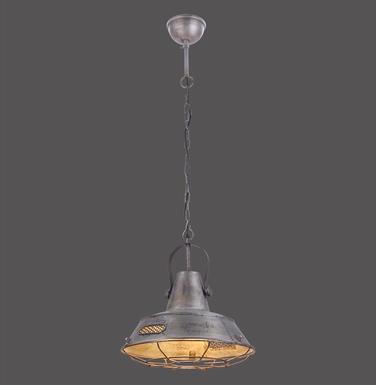 Suspension design Leuchten Direkt Samia Gris Métal 11496-77