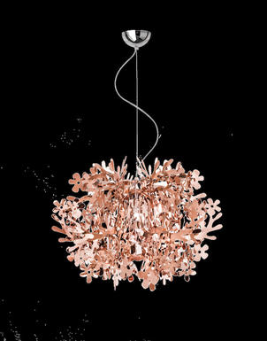 Suspension design Slamp Fiorella Cuivre Technopolymère FIO14SOS0002RA000