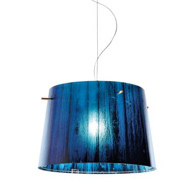 Suspension design Slamp Woody Bleu Bois WOO77SOS0000B_000