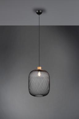 Suspension design Trio Calimero Noir Métal R30561932