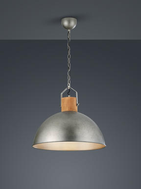 Suspension design Trio Delhi Gris Métal 303400167