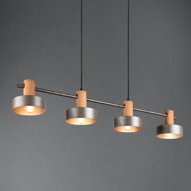 Suspension design Trio Gaya Gris Métal 309500467