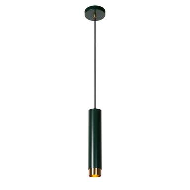 Suspension FLORIS - 1xGU10 - Doré / Vert - Lucide- 35413/01/33