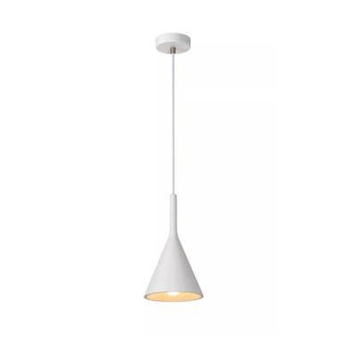 Suspension GIPSY - Ø 16,5 cm - 1xE27 - Blanc - Lucide - 35406/16/31