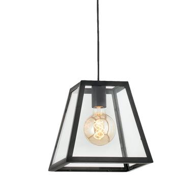 Suspension industrielle Faro Rose Noir Métal 65082