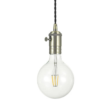 Suspension industrielle Ideal lux Doc Antique 163109