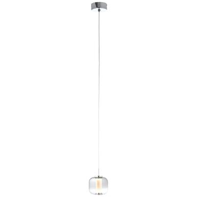 Suspension led Brilliant Rafa Chrome Métal - Verre Acrylique G99257/93