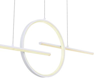 Suspension led Globo Barral Blanc Métal 67121-50W